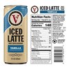 Victor Allen Vanilla Latte Ready to Drink, 12 Pack - 8 oz Cans, 12PK FG017830RV
